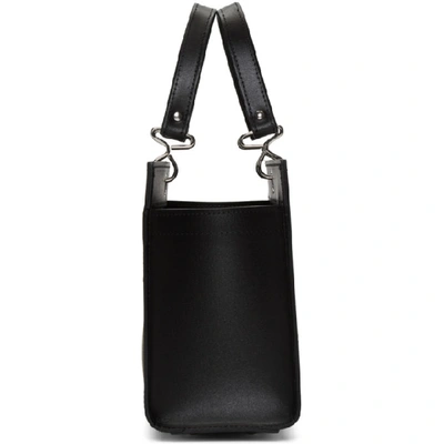 Shop Comme Des Garçons Comme Des Garçons Comme Des Garcons Comme Des Garcons Black Recycled Leather Tote In 1 Black