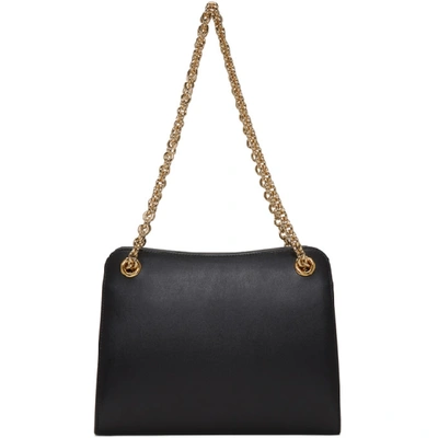 Shop Gucci Black Zumi Shibuya Shoulder Bag In 1000 Black