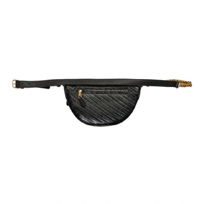 Shop Balenciaga Black Xxs Souvenirs Belt Bag