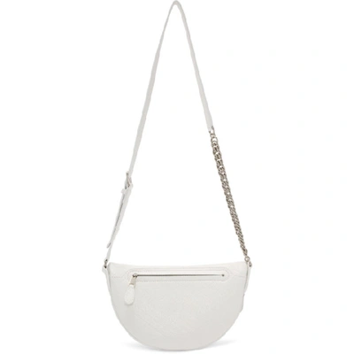 Shop Balenciaga White Xxs Souvenirs Belt Bag In 9002 Wht