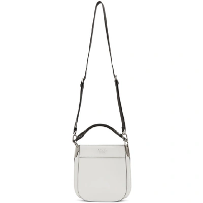 Shop Prada White Small Margit Bag