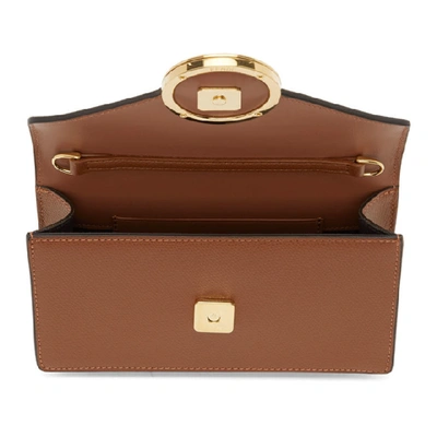 Shop Fendi Brown F Is  Belt Bag In F16gp Caram