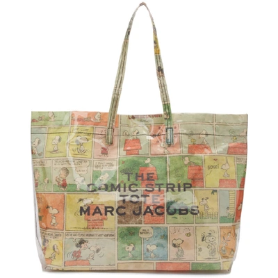 Shop Marc Jacobs Multicolor Peanuts Edition The Comic Strip Tote Bag In 270 Multi