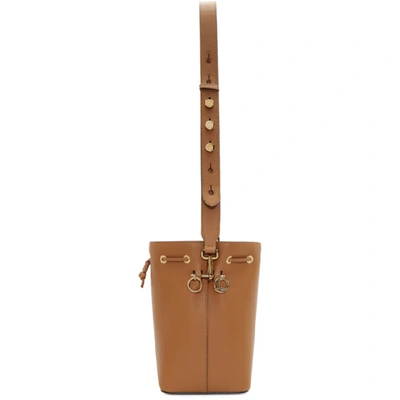 Shop Fendi Brown Small 'mon Trésor' Bag In F0tud Hazel