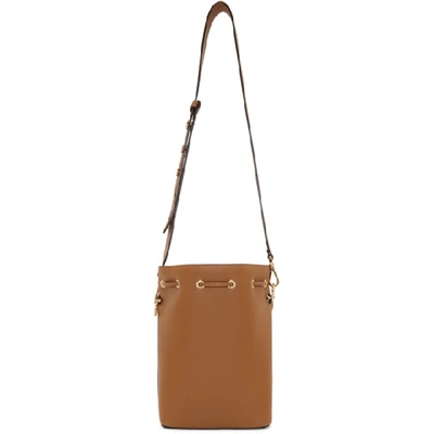 Shop Fendi Brown Small 'mon Trésor' Bag In F0tud Hazel