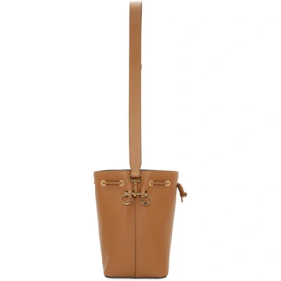 Shop Fendi Brown Small 'mon Trésor' Bag In F0tud Hazel
