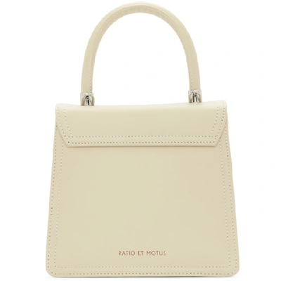 Shop Ratio Et Motus Off-white Lady Bag In Iv
