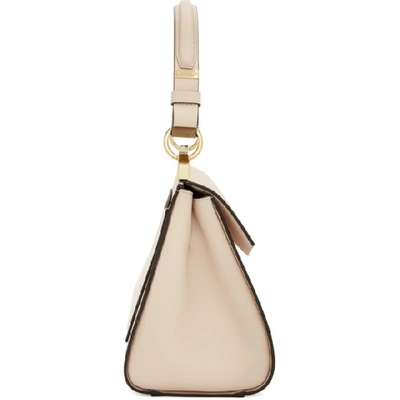 Shop Givenchy Pink Small Mystic Top Handle Bag In 680 Pale