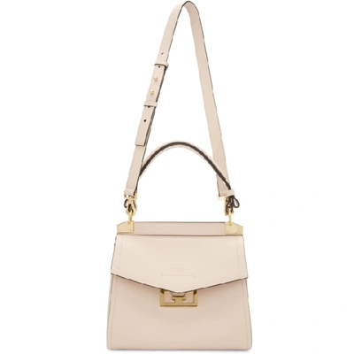 Shop Givenchy Pink Small Mystic Top Handle Bag In 680 Pale