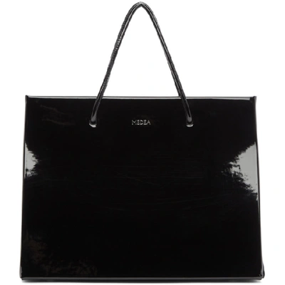 Shop Medea Black Vinyl Prima Hanna Bag