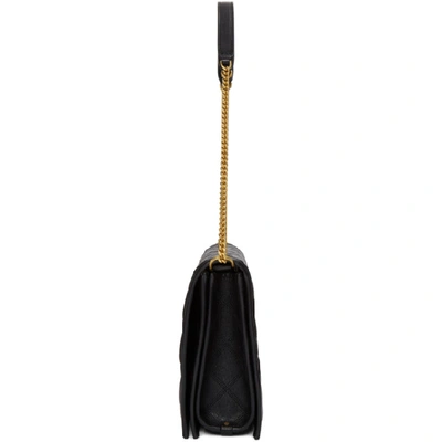 Shop Saint Laurent Black Small Becky Chain Bag In 1000 Black