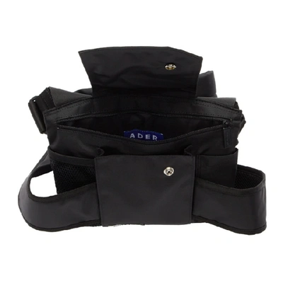Shop Ader Error Ssense Exclusive Black Ascc Waistcoat Design Sports Backpack In Blck Black