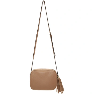 Shop Gucci Tan Small Soho Disco Bag In 2754 Tan