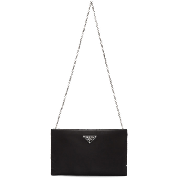 prada nylon clutch bag