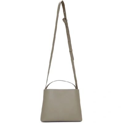 Shop Aesther Ekme Grey Mini Sac Bag In 128 Fallenr