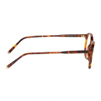 Shop Super Retrofuture Tortoiseshell Numero 01 Glasses In Havananostr