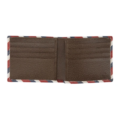 Shop Gucci Beige Gg Supreme Courrier Wallet In 8899 Beige