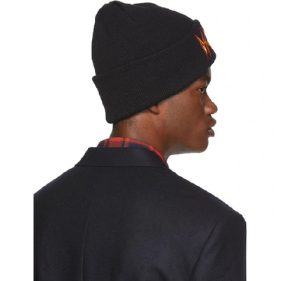 DSQUARED2 黑色 ROCK 毛线帽