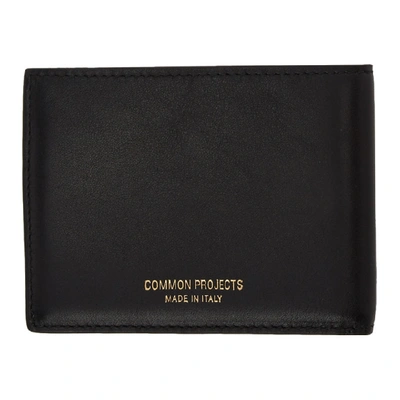 Shop Common Projects Black Standard Wallet In 7547 Black