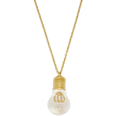 Shop Ambush Gold Lightbulb Charm Necklace