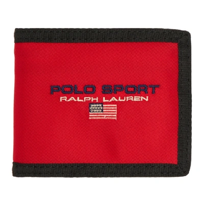 Shop Polo Ralph Lauren Red Polo Sport Wallet
