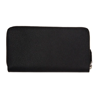Shop Givenchy Black Long Zipped Wallet In 001-blk
