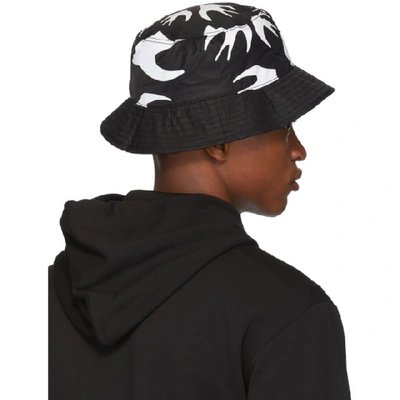 Shop Mcq By Alexander Mcqueen Mcq Alexander Mcqueen Black Swallow Bucket Hat