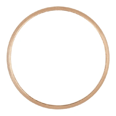 Shop Le Gramme Copper Brushed 'le 1 Gramme' Wedding Ring