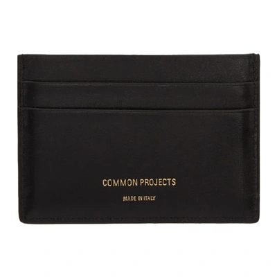 Shop Common Projects Black Multi Card Holder