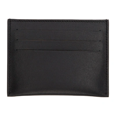 Shop Givenchy Black Address Card Holder In 009-blk