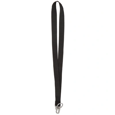 Shop Off-white Black Industrial Necklace Keychain In 1000 Black