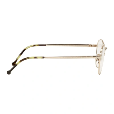 Shop Cutler And Gross Gold 1274 Glasses