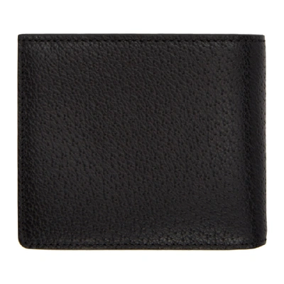 Shop Versace Black Palazzo Bifold Wallet In D41oh Black