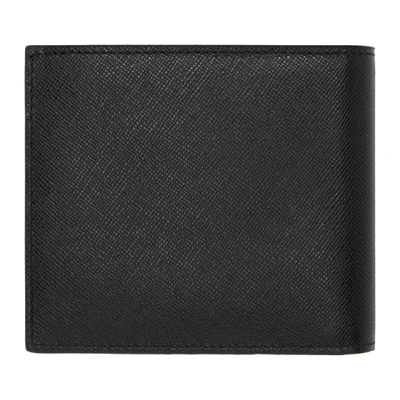 Shop Paul Smith Black Mini Stripe Print Wallet In 79 Black