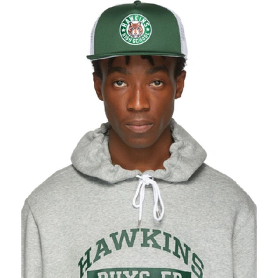 NIKE 绿色 STRANGER THINGS 版“HAWKINS HIGH” NRG PRO 棒球帽