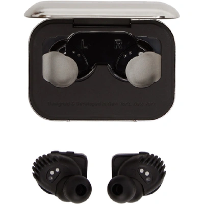 Shop Master & Dynamic Master And Dynamic Black Mw07 True Wireless Earphones In Pianoblack