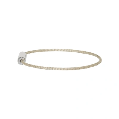 Shop Le Gramme Silver Slick Le 7 Grammes Cable Bracelet