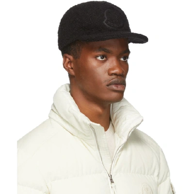 Shop Moncler Genius 2 Moncler 1952 Black Baseball Cap In 999 Black