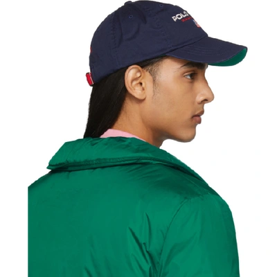 Shop Polo Ralph Lauren Navy Sport Cap In Newportnavy