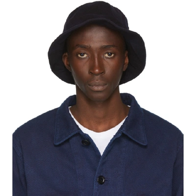 Shop Blue Blue Japan Indigo Kagozome Furano Metro Hat In 99 One