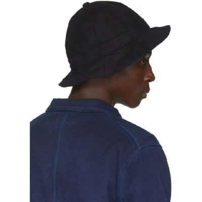 Shop Blue Blue Japan Indigo Kagozome Furano Metro Hat In 99 One