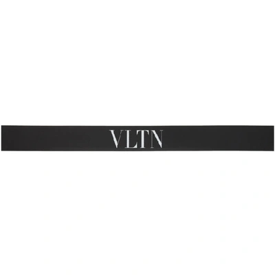 VALENTINO 黑色 VALENTINO GARAVANI “VLTN”腰带
