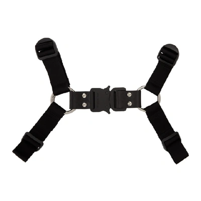 Shop Alyx 1017  9sm Ssense Exclusive Black Leather Harness In Blk0001 Blk