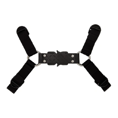 Shop Alyx 1017  9sm Ssense Exclusive Black Leather Harness In Blk0001 Blk