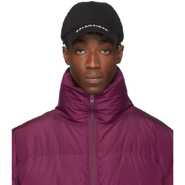 balenciaga logo hat