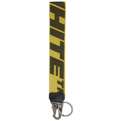 Shop Off-white Yellow Industrial 2.0 Keychain In 6010 Ylwblk