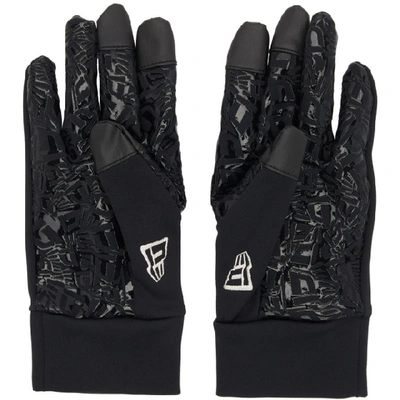 Shop Yohji Yamamoto Black New Era Gloves