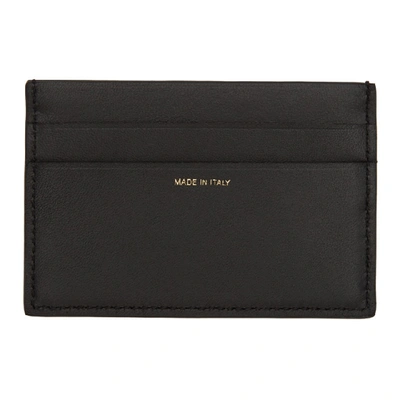 Shop Paul Smith Black Leopard Mix Card Holder In Pr-printed