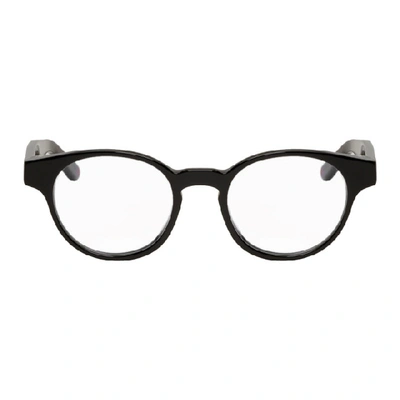 Shop Thierry Lasry Black Shifty 101 Glasses