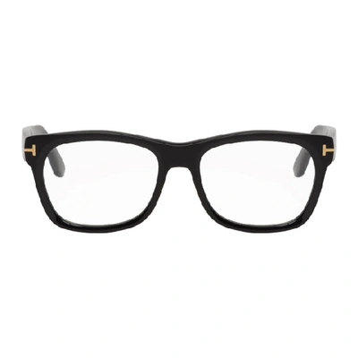 Shop Tom Ford Black Ft5468 Glasses In 002matblack